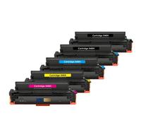 Toner 046H compatible pour Canon Noir et Couleurs Haute capacité avec puce 6300 5000 pages Pack 5