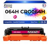 Toner 064H CRG-064H Compatible pour Canon Magenta 10 400 Pages