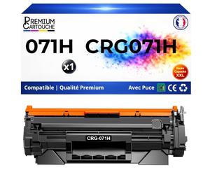 Toner 071H CRG071H Compatible pour Canon Noir 2400 Pages