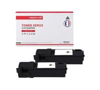 TONER 106R01597 106R1597 106R01597 106R1597 Noir x 2 Compatible pour XEROX- Xerox Paser 6500 DN Xerox Paser 6500 N - Xerox WC 6505 DN Xerox WC 6505 N