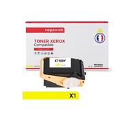 TONER 106R02601 106R2601 106R02601 106R2601 Yellow x 1 Compatible pour XEROX- Xerox Paser 7100 Series Xerox Paser 7100 dn Xerox Paser 7100 dnm Xerox