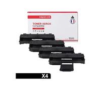 TONER 113R00730 113R00730 Noir x 4 Compatible pour XEROX- Xerox Paser 3200MFP