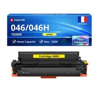 Toner 1251C002 046H compatible pour Canon Jaune Haute capacité avec puce 5000 pages Pack 1