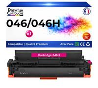 Toner 1252C002 046H compatible pour Canon Magenta Haute capacité avec puce 5000 pages Pack 1