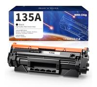 Toner 135A W1350A Compatible avec HP 135A W1350A Toner 135X W1350X pour LaserJet LaserJet MFP M234dw M209dw M234sdn M234sdw(avec Puce, 1 Toner 135A Noir)