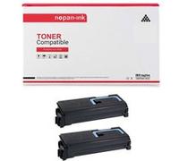TONER 1T02HG0EU0 TK570 Noir x 2 Compatible pour KYOCERA-NOPAN-INK FS C5400DN.