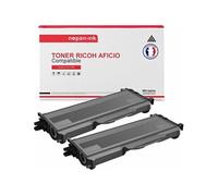 TONER 406837 TYPE 1200E 406837 TYPE 1200E NOIR x 2 Compatible pour RICOH AFICIO- AFICIO SP 1200 AFICIO SP 1200S AFICIO SP 1200SF AFICIO SP 1210