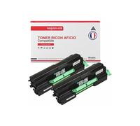 TONER 407510 SP6430A 407510 SP6430A Noir x 2 Compatible pour RICOH AFICIO- Lanier Sp SP 6430 dn NRG SP 6430 dn Rico Aficio SP 6430 dn SP 6430 dn