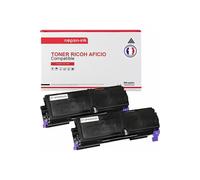 TONER 408061 TYPE SP400LE 408061 TYPE SP400LE Noir x 2 Compatible pour RICOH AFICIO- Rico SP 400 DN Rico SP 450 DN