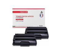 TONER 408162 TYPE SP377XE 408162 TYPE SP377XE Noir x 2 Compatible pour RICOH AFICIO- Lanier Sp SP 377 sfNwX Rico Aficio SP 370 Series 377 DNwX 377