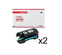 TONER 418133 - 418132 Noir x 2 Compatible pour RICOH- IM 350, IM 350F
