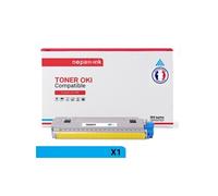 TONER 43487711 43487711 Cyan x 1 Compatible pour OKI- OKI C 8600 CDTN OKI C 8600 DN OKI C 8600 DTN OKI C 8600 N OKI C 8600 Series OKI C 8800 CDTN OKI