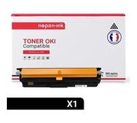 TONER 44250724 44250724 Noir x 1 Compatible pour OKI-NOPAN-INK OKI C110 OKI C130 OKI C130n MC160 OKI MC160n G
