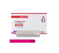 TONER 44315306 44315306 Magenta x 1 Compatible pour OKI- OKI C 610 CDN OKI C 610 DM OKI C 610 DN OKI C 610 DTN OKI C 610 N