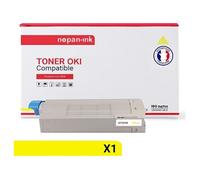 TONER 44318605 44318605 Yellow x 1 Compatible pour OKI- OKI C 710 CDTN OKI C 710 DN OKI C 710 DTN OKI C 710 N OKI C 711 CDTN OKI C 711 DM OKI C 711