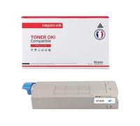 TONER 44318607 44318607 Cyan x 1 Compatible pour OKI- OKI C 710 CDTN OKI C 710 DN OKI C 710 DTN OKI C 710 N OKI C 711 CDTN OKI C 711 DM OKI C 711 DN