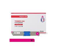 NOPAN-INK - x1 Toner - 44469705 (Magenta) - Compatible pour OKI
