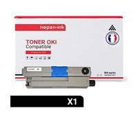 TONER 44469803 44469803 Noir x 1 Compatible pour OKI- OKI C 310 DN OKI C 330 DN OKI C 331 DN OKI C 510 DN OKI C 511 DN OKI C 530 DN OKI C 531 DN OKI