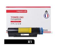 TONER 44574702 44574702 Noir x 1 Compatible pour OKI- OKI B411 OKI B411D OKI B411DN OKI B431 OKI B431D OKI B431DN MB461 MFP OKI MB471 MFP OKI MB471W