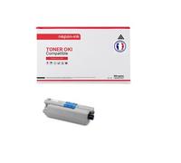 TONER 44973536 44973536 Noir x 1 Compatible pour OKI- OKI C301 OKI C301dn OKI C321 OKI C321dn MC332dn OKI MC342dn OKI MC342dnw OKI MC342w OKI MC342dw