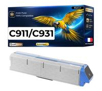 Toner 45536416 compatible pour OKI 931 Noir Haute capacité avec puce 24000 pages