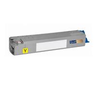Toner 46471101 OLC823Y Compatible pour OKI C823 DN C823 N C833DN C833DT C843 dn Jaune Haute capacité avec Puce 7000 Pages