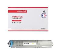 TONER 46490605 46490605 Yellow x 1 Compatible pour OKI- OKI C 532 DN OKI C 542 DN OKI MC 563 DN OKI MC 573 DN