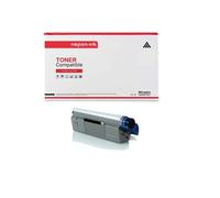 TONER 46507616 C712 Noir x 1 Compatible pour OKI- C 712dn, C 712n.