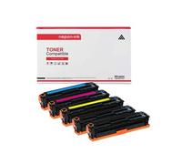 TONER 55 3020C002 3019C002 3018C002 3017C002 Multi-couleurs x 5 Compatible pour Canon- i-Sensys LBP 660 Series, i-Sensys LBP 662Cdw, i-Sensys LBP