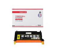 TONER 593-10173 593-10173 Yellow x 1 Compatible pour DELL- Dell 3110cn 3115cdn 3115cn