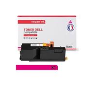 TONER 593-11018 593-11018 Magenta x 1 Compatible pour DELL- Dell 1250C 1350CNW 1355CN 1355CNW C1760NW C1765NF C1765NFW