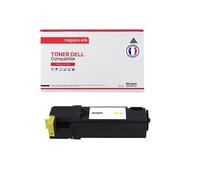 TONER 593-11037 593-11037 Yellow x 1 Compatible pour DELL- Dell 2150cdn 2150cn 2155cdn 2155cn