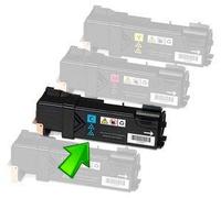 Toner 6500 Cyan Compatible pour Xerox Phaser 6500 Workcenter 6505 106R01594, Capacité : 2500 Pages