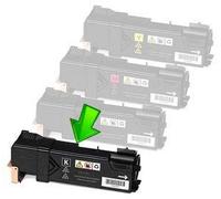 Toner 6500 Noir Compatible pour Xerox Phaser 6500 Workcenter 6505 106R01597, capacité : 3000 Pages
