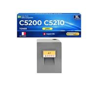 Toner 828427 compatible pour Ricoh 5200 5210 Jaune Haute capacité avec puce 24000 pages