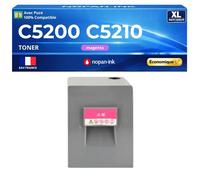 Toner 828428 compatible pour Ricoh 5200 5210 Magenta Haute capacité avec puce 24000 pages