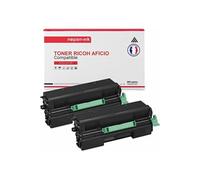 TONER 841887 841887 Noir x 2 Compatible pour RICOH AFICIO- Lanier MP 401 402 spf Rico Aficio MP 401 spf 402 spf Aficio SP 4520 dn 401 spf 402 spf Sp