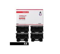 TONER 9004079 9004079 Noir x 4 Compatible pour OKI-NOPAN-INK OKI B6300 OKI B6300dn OKI B6300n OKI B6300Nmx