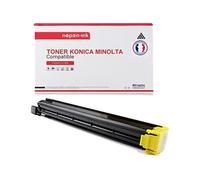 TONER A070250 TN-611Y Jaune x 1 Compatible pour KONICA MINOLTA- Konica Minolta Bizhub C550 C650 Develop Ineo + 550 Ineo + 650 Ineo Plus 550 Ineo Plus