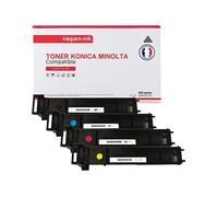 TONER A0DK152 A0DK152 Noir + Cyan + Magenta + Jaune x 4 Compatible pour KONICA MINOLTA- Konica Minolta Magicolor 4600 Series Konica Minolta Magicolor