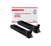TONER A0DK153 TN-318K Noir x 2 Compatible pour KONICA MINOLTA- Konica Minolta Bizhub C20, 20 P, 20 PX, 20 X