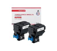 TONER A5X0150 TNP-48K Noir x 2 Compatible pour KONICA MINOLTA- Konica Minolta Bizhub C3350 C3850 C3850 FS
