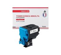 TONER A5X0450 TNP-48C Cyan x 1 Compatible pour KONICA MINOLTA- Konica Minolta Bizhub C654 C654 e C754 C754 e C650 C654 C654 e C750 C754 C754 e
