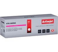 Toner Activejet ATB-248MNX pour imprimantes Brother ; Remplacement Brother TN248XLM ; Plus haut ; 2 300 pages ; magenta)