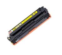 Toner adapté for HP 125A CB540A CP1215 CM1312 Clair | Toner adapté for imprimante HP 125A CB541A CB542A CB543A CP1510 CP1520 CM1410, impression couleur claire(Y)