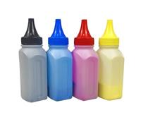Toner adapté for HP CP1020 CP1021 CP1022 Couleur Claire | Toner adapté for HP CP1020 CP1021 CP1022 CP1023, recharge d'imprimante, couleur, impression claire(1 Set 40gX4Color)
