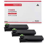 TONER AR-202 LT AR202LT Noir x 3 Compatible pour SHARP-NOPAN-INK AR 162, AR 162S, AR 163, AR 164, AR 201, AR 206, AR 207, AR M 160, AR M 161, AR M 162, AR M 165, AR M 205, AR M 206, AR M 207