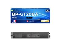 Toner BPGT20BA BP-GT20BA compatible pour Sharp 22 10 20 25 Noir Haute capacité avec puce 18000 pages