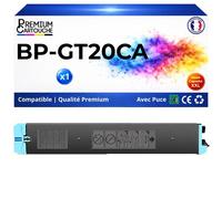 Toner BPGT20CA BP-GT20CA compatible pour Sharp 22 10 20 25 Cyan Haute capacité avec puce 10000 pages