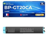 Toner BPGT20CA BP-GT20CA compatible pour Sharp 22 10 20 25 Cyan Haute capacité avec puce 10000 pages